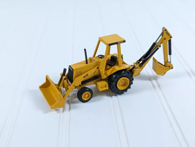NZG Caterpillar Cat 416 Backhoe Loader 1:50 Scale Diecast Model #285 no Box