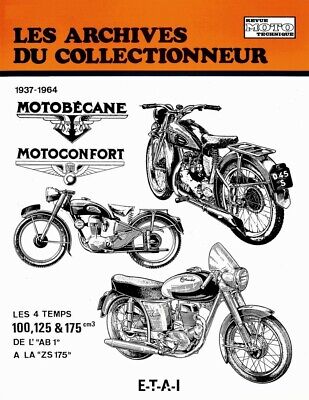 Revue Technique Atelier E.T.A.I mobylette Motobecane 125 LT 1969 à 1976 N°6 Neuf 