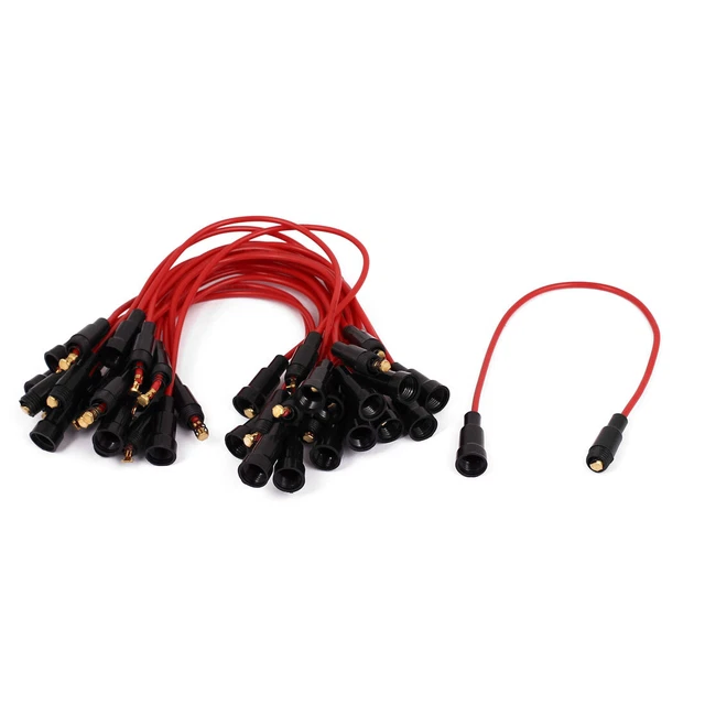 20Pcs Type Vis, Câble 22Awg 5 X 20 mm Avec Tube Verre Porte-Fusible Ligne