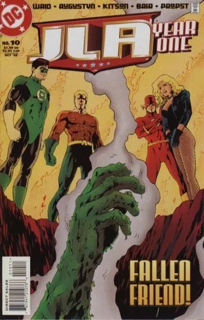 JLA: YEAR ONE #10 (1998) NM | 'Heaven And Earth' | Mark Waid, Barry Kitson CVR