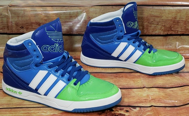 COURT ATTITUDE Basketball Shoes Sneakers Blue Mens 7 Seahawks Retro $37.95 -