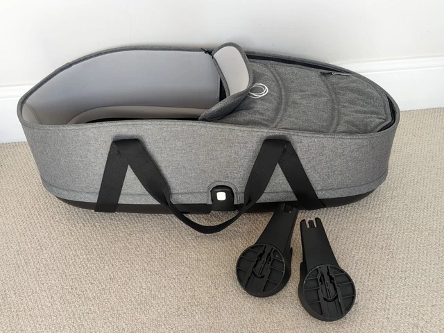 Moisés de transporte y adaptadores completos Bugaboo Bee 5 o 3 gris mezcla
