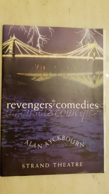 Theatre Programme Revengers The Comedies - Griff Rhys Jones Joanna Lumley