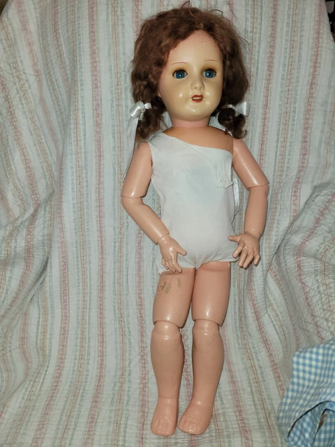 POUPÉE ANCIENNE SFBJ MOULE 301 - Hauteur 58 cm - Taille 10 - BON ÉTAT