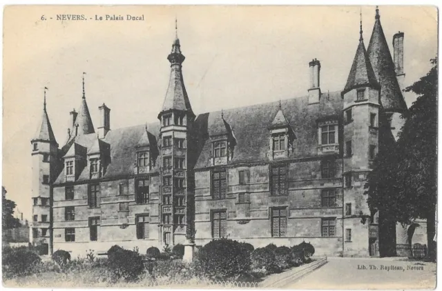 NEVERS 58 Le Palais Ducal CPA non circulée non daté Librairie Rapiteau