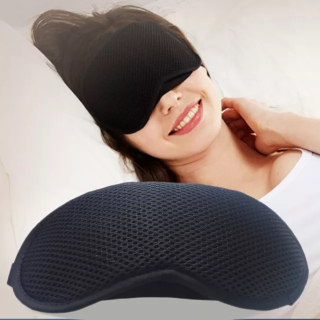 Schlafbrille Augenmaske Schlafmaske Reise Schlafmaske mit elastischem Band