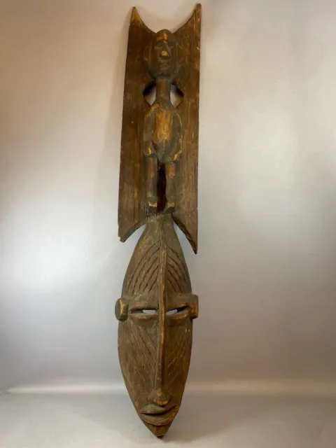 220644 - Large (115 cm) Old African Dogon Mask - Mali.
