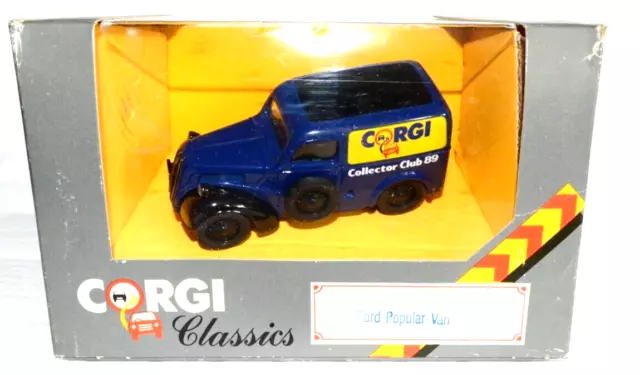 Corgi Classics D980 Ford Popular - Corgi Collectors Club 1989