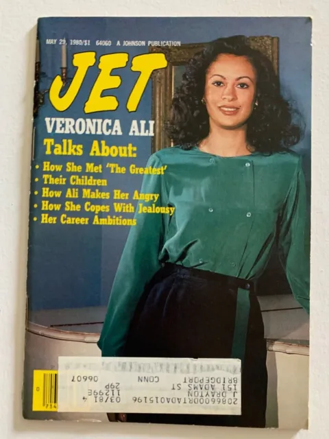 Jet Magazine May 29, 1980 Veronica Ali Talks About: How She Met “The Greatest” 
