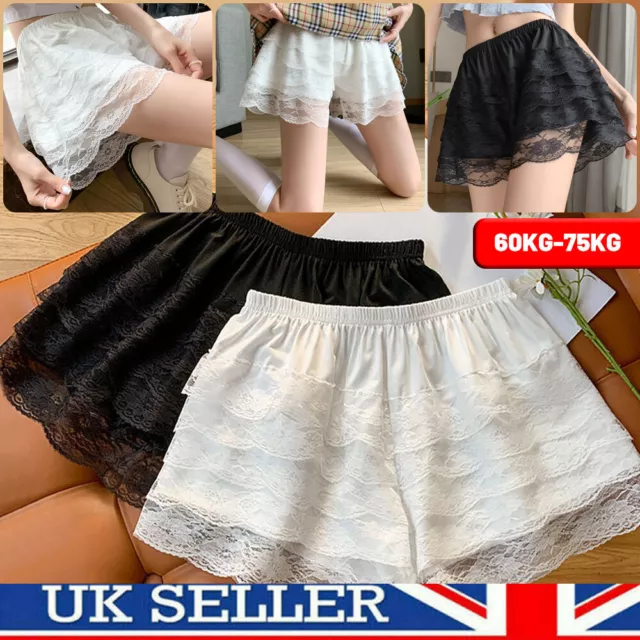 Lady Girl Sexy Frilly Lace Ruffle Shorts Knicker Panty Women Underwear Pants