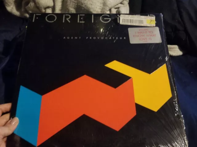 FOREIGNER AGENT PROVOCATEUR 1984 vinyl 81999-1- Shrink, Hype $6.98 ...