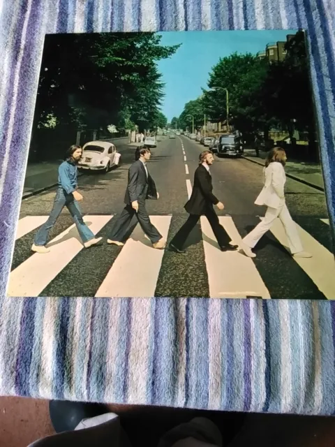 The Beatles – Abbey Road - orig 1969 misaligned apple - 2/1 runouts