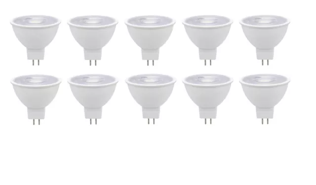 10 PACK LUCE Bella GU10 LED 475lm Warm White 6W Globes Light Bulbs