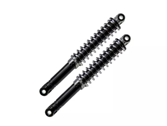 340mm Stoßdämpfer Satz Set schwarz Chrom für Honda CB MB MT 5 50 80 Moped Mokick