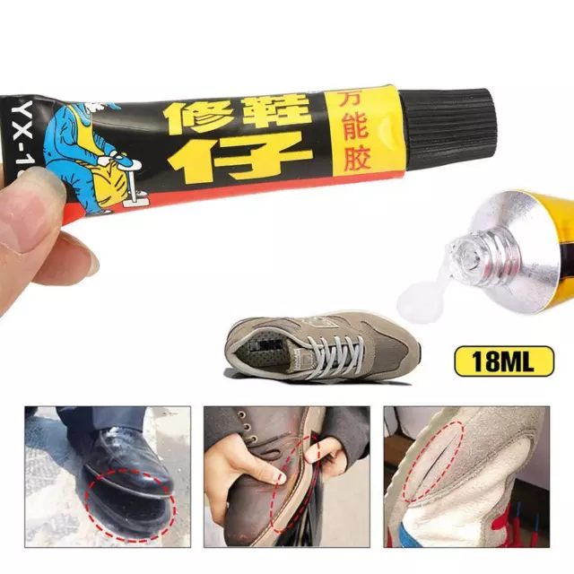18ml Strong Glue Shoe Repair Glue Contact Adhesive Rubber C1K1 J9K &  -