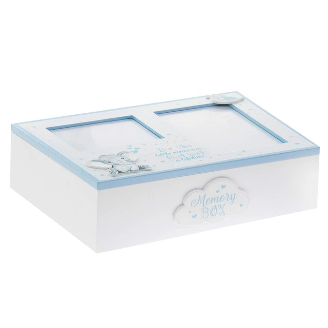 Oiseau Et Ellie Bébé Bois Souvenir Boîte Cadeau - Garçon