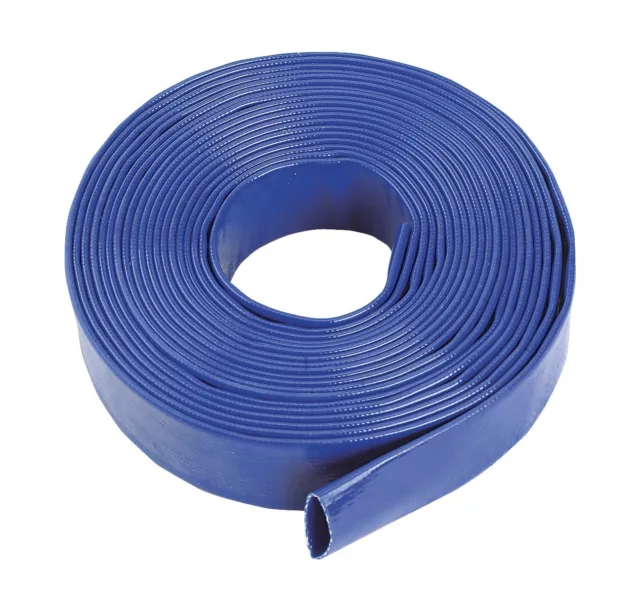 Blue Pvc Layflat Hose-Water Discharge Pump / Irrigation / Lay Flat Delivery Pipe
