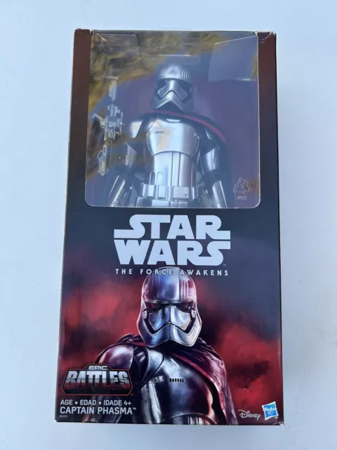 New 2015 Hasbro Star Wars Force Awakens Captain Phasma 12" Action Figure NIB