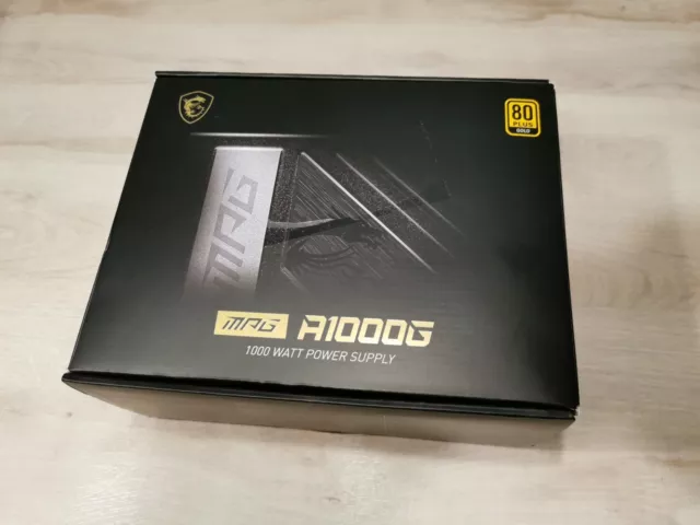 MSI MPG A1000G PCIE5 1000 W 80 Plus Gold PC-Netzteil