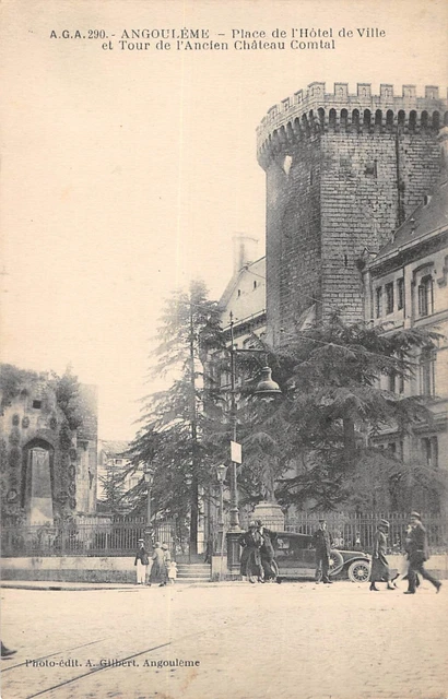 16 ANGOULEME. Superbe, Promenade Beaulieu. Carte Pionnière 1901
