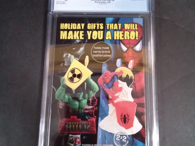 Invincible Iron Man #8 Cgc 9.8 Variant Edition 2