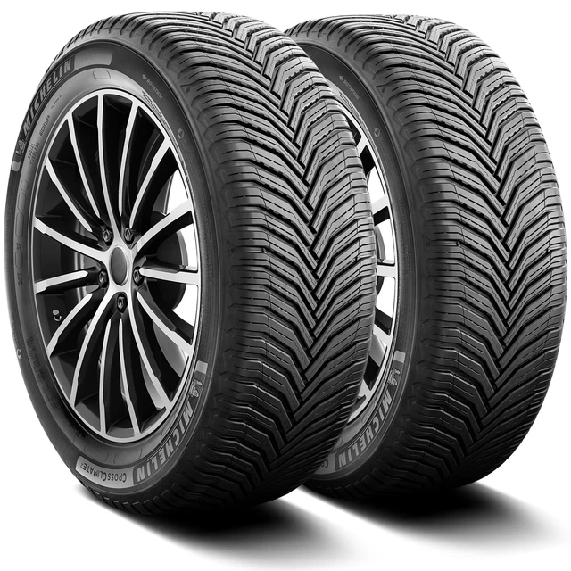 2 Tires Michelin CrossClimate 2 235/50R17 96H All Weather Performance