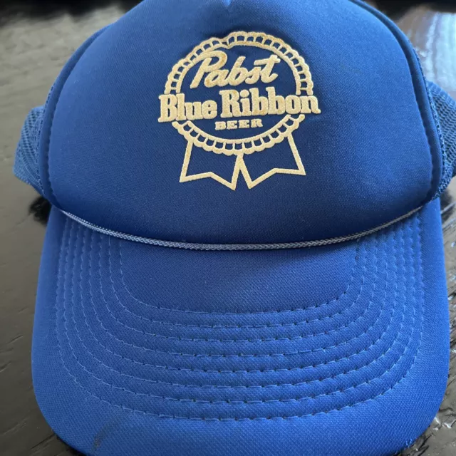Vintage Pabst Blue Ribbon Foam/mesh Hat