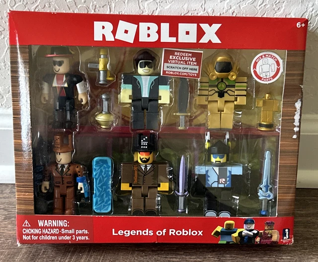 ROBLOX ACTION COLLECTION - LEGENDS OF ROBLOX Figure Pack w/ Virtual ...