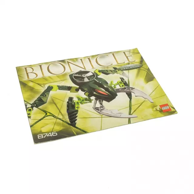 1x LEGO Bionicle Instruction de Montage A5 Pour Set Visorak Keelerak 8746