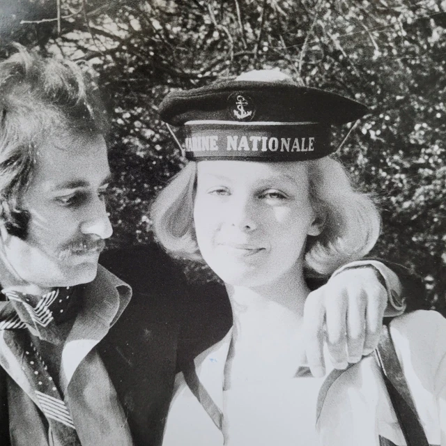 Tirage Argentique Original Vintage 1970 - Portrait Mode Jeune Femme - Photo Artistique