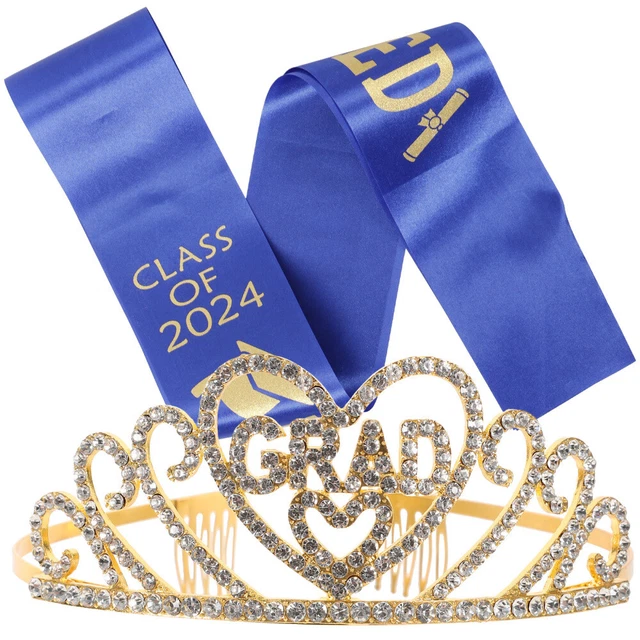 Pssopp 10 Pezzi Laureato 2023, Classe del 2023 Fascia di Laurea Forniture per Fe