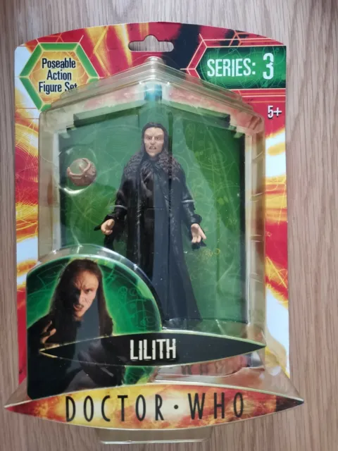 Doctor Dr Who 5" Action Figure Series 3 Lilith - Sealed