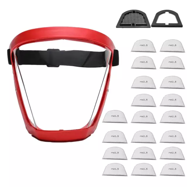 Face Shield, Dust Mask, Anti-Fog Mask, Unisex for Grass Cutting Grinding Work