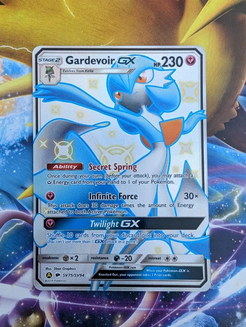 M/NM Gardevoir GX Hidden Fates SV75/SV94 Holo Full Art - Pokémon TCG