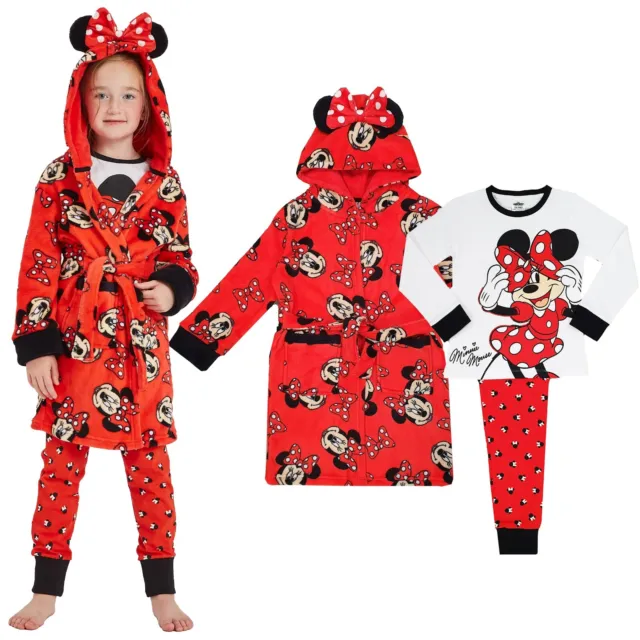 Pacchetto Pigiami e Vestiti per Topo Ragazze Disney Minnie 5-10 anni