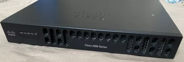 CISCO ISR4221/K9 2-Port Gigabit ISR Integrated Services Router 4200 Series NoPSU
