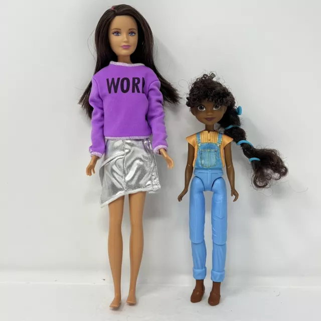 ❤️Mixed Doll Lot 2 Skipper teens Barbie & Dreamworks Spirit Riding Pru by Mattel