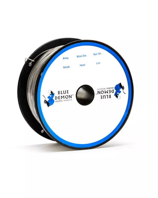 E71T-GS .030 MIG Flux Core 2 lb Spool Welding Wire Spool Blue Demon