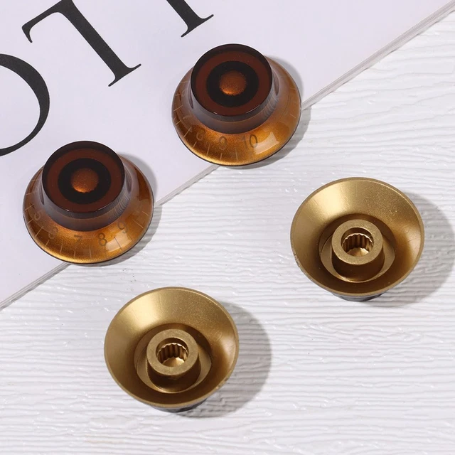 Boutons de volume de tonalité Interrupteur de réglage de basse For Les Paul LP 4