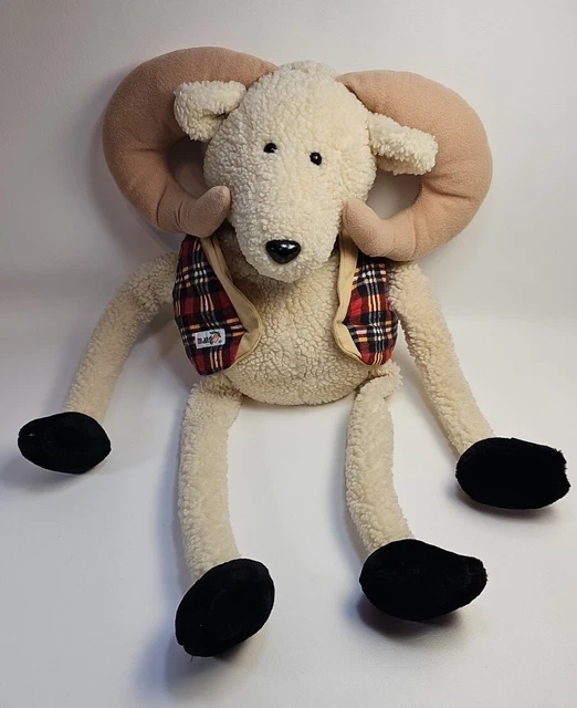 MANGO TEDDY BEAR Co Plush Mountain Goat Ram Bag Wild Game Pals