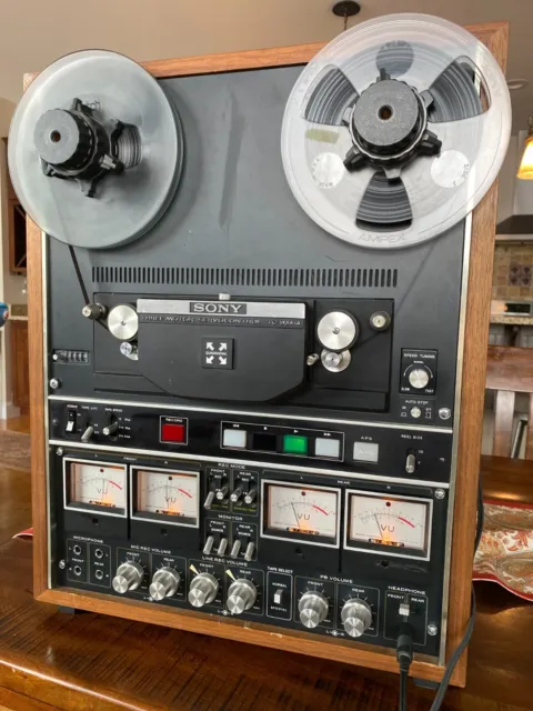 SONY TC-378 RARE Vintage Reel to Reel Player Recorder W/ Dust Cover PARTS  ONLY $87.50 - PicClick