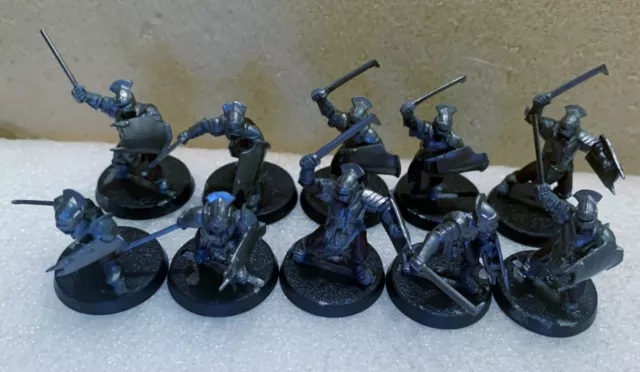 Warhammer Lord of the Rings MESBG Isengard Uruk-hai Scouts x10