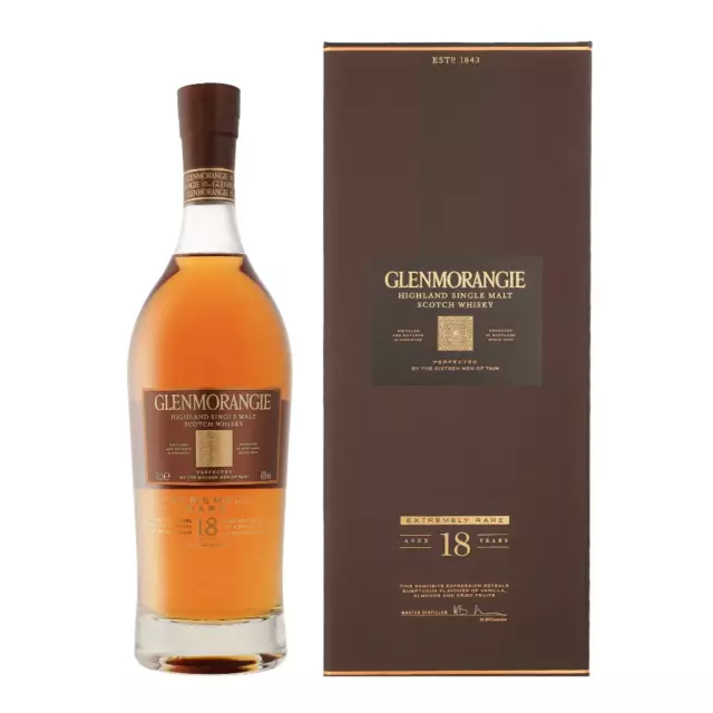 Glenmorangie 18 y.o. Extremely Rare Single Malt Scotch Whisky 0,7 l