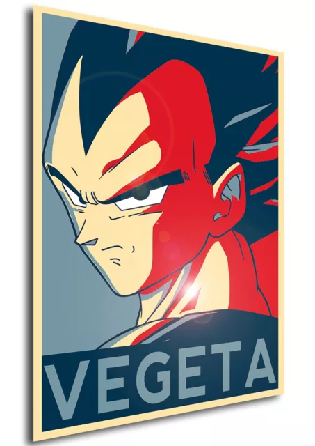 Poster Propaganda - Dragon Ball - Vegeta