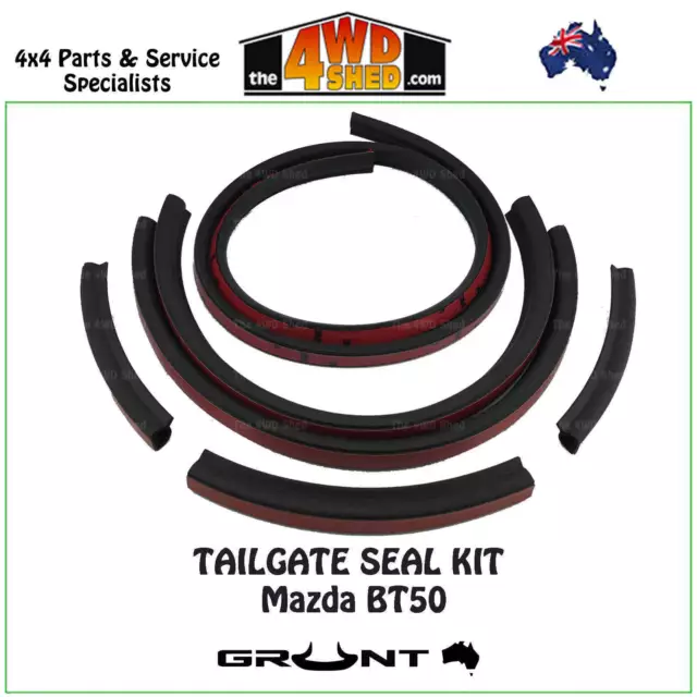 Tailgate Rubber Seal Kit suit Mazda BT50 2012 - 2020 2