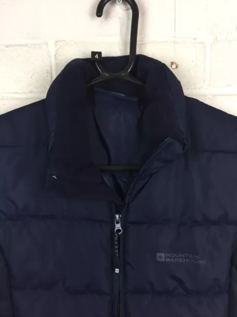 Mountain Warehouse Navy Blue Sleeveless Full Zip Gilet Jacket Size UK 10 #CE