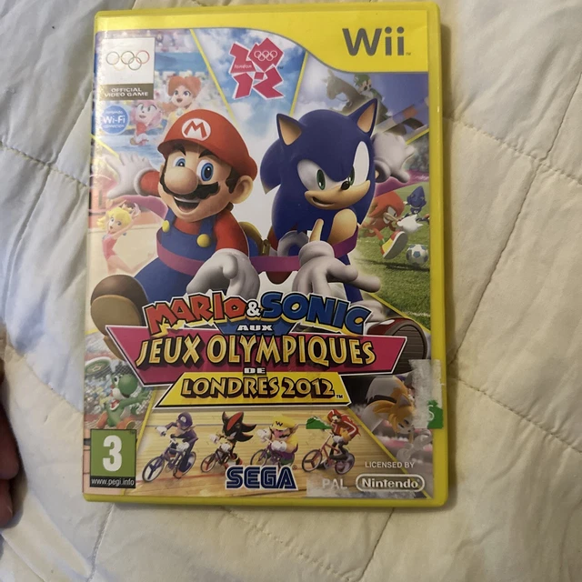 MARIO & ET Sonic aux Jeux Olympiques de Londres 2012 J.O / Jeu Sur Nintendo Wii EUR 12,00