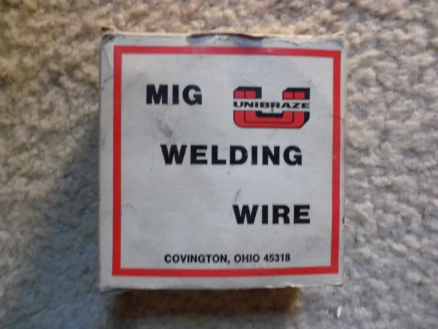 mig welding wire 3/64" Aluminum Unibraze 1LB Spool 4043