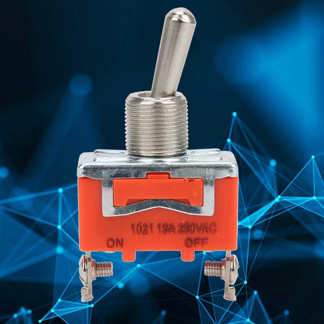 Mini interruttore a dondolo 2 pin interruttore interruttore interruttore a 2 posizioni spegnimento pannello strumenti