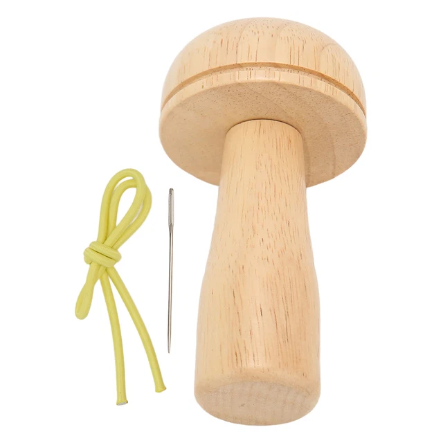 Darning Mushroom Kit Knitting Hand Mushroom Hole Patch Syringe Sewing Project
